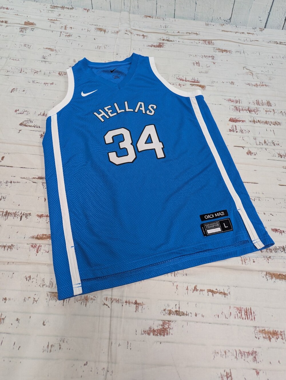 Nike Giannis Antetokounmpo Greece Olympics Jersey